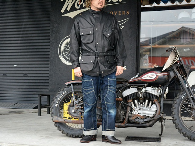 ��MOSSIR by FINE CREEK&CO/�⥷���� �Х� �ե����󥯥꡼������ɥ����ۡ�Waterproof Leather Field Jacket��LEACON��/�����������ץ롼�ե쥶���ե�����ɥ��㥱�åȡɥ꡼����ɡ�(MOJK010)