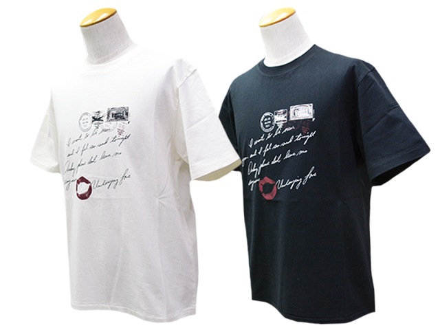��2����UNCHANGING LOVE/��������󥸥󥰥�֡�2026SS��Lover's Lips S/S Tee/��С�����åץ����硼�ȥ��꡼��Tee��(26SS-UCL-017)