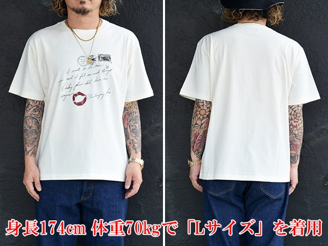 ��2����UNCHANGING LOVE/��������󥸥󥰥�֡�2026SS��Lover's Lips S/S Tee/��С�����åץ����硼�ȥ��꡼��Tee��(26SS-UCL-017)