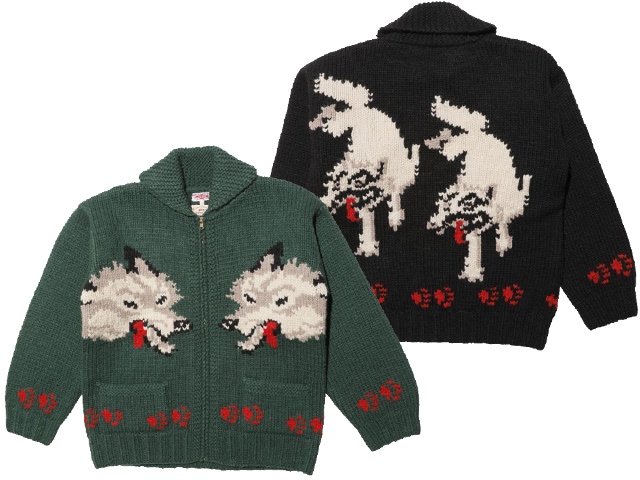 全2色【JELADO/ジェラード】2026AW「Cowichan Style Sweater”WOLF