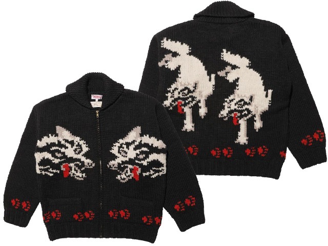 全2色【JELADO/ジェラード】2026AW「Cowichan Style Sweater”WOLF