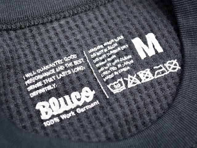 ��3����BLUCO/�֥륳��2026AW��Crew Neck Brushed Thermal/���롼�ͥå��֥�å���ɥ����ޥ��(165-12-036)