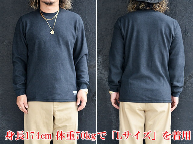 ��3����BLUCO/�֥륳��2026AW��Crew Neck Brushed Thermal/���롼�ͥå��֥�å���ɥ����ޥ��(165-12-036)