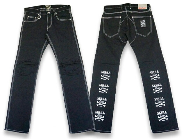 2SKULL FLIGHT/ե饤ȡۡSS Pants Type6 Straight CutStretch Black Denim Custom/SSѥĥ6ȥ졼ȥåȡɥȥå֥åǥ˥५ɡ<br>(CALIFORNIA LINE/ե˥饤)