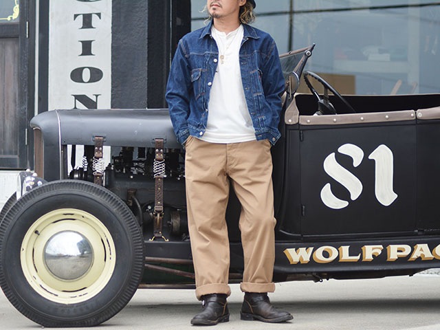 ��2����JELADO��PRODUCT��/�����顼�ɡɥץ������ȡɡۡ�41 Khaki Lastresort Chino Cloth/41�������饹�ȥ꥾���ȥ��Υ�������(AG94341A)