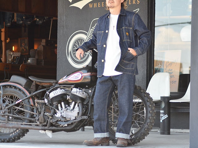 ��TROPHY CLOTHING/�ȥ��ե������������󥰡ۡ�Standard Dirt Denim/����������ɥ����ȥǥ˥��(1605)