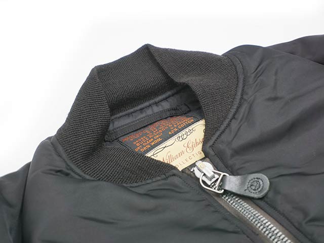 ��BUZZ RICKSON'S/�Х��ꥯ���󥺡ۡ�Type BLACK MA-1��ALBERT TURNER&CO.,INC. MODEL��/�����ץ֥�å�MA-1�ɥ���С��ȥ����ʡ���ǥ�ɡ�(BR15414)