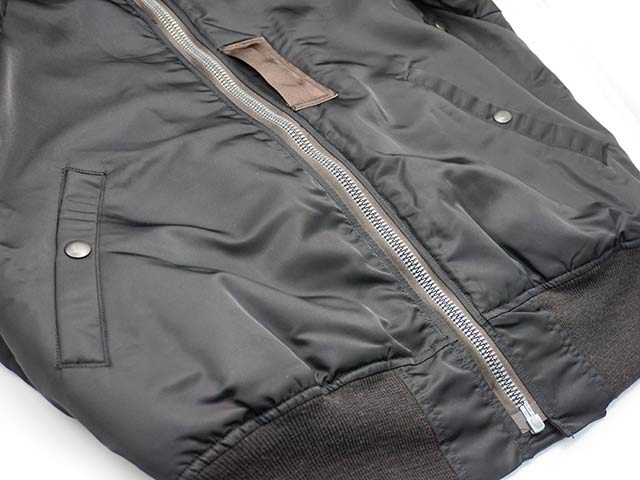 ��BUZZ RICKSON'S/�Х��ꥯ���󥺡ۡ�Type BLACK MA-1��ALBERT TURNER&CO.,INC. MODEL��/�����ץ֥�å�MA-1�ɥ���С��ȥ����ʡ���ǥ�ɡ�(BR15414)