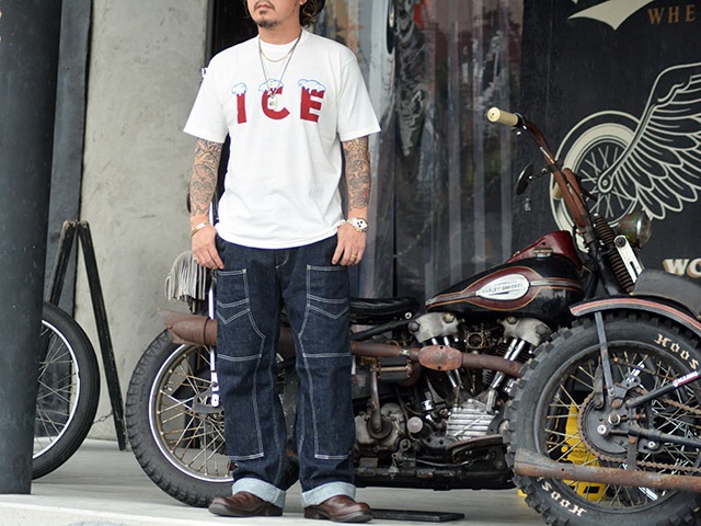 2FREE WHEELERS/ե꡼ۥ顼2025FWSet-In S/S TeeICE/åȥ󥷥硼ȥ꡼Teeɥɡ(2535001)