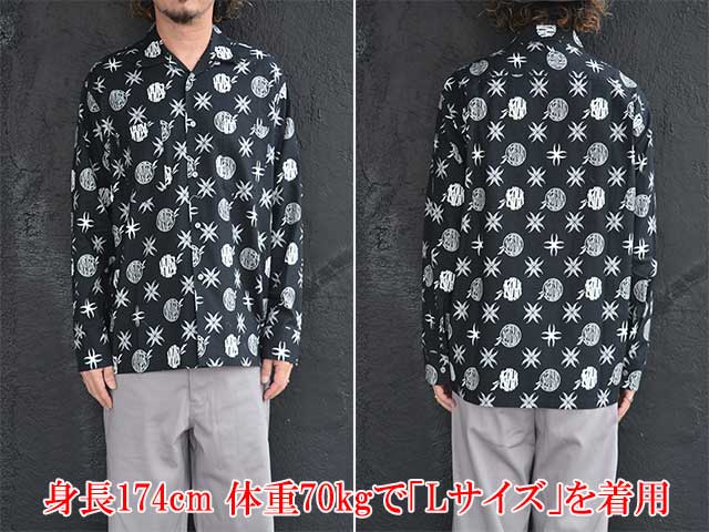 ��HWZN BROSS/�ϥ�����֥�����2025AW��Cross Code L/S Shirts/�����������ɥ��󥰥��꡼�֥���ġ�