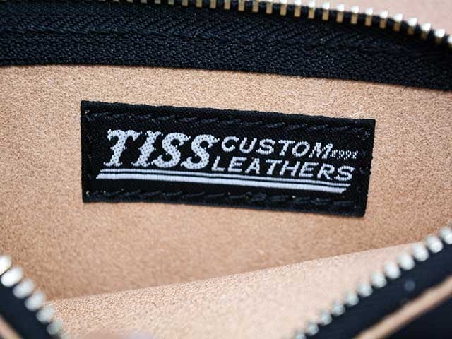 ��TISS CUSTOM LEATHERS/�ƥ�����������쥶�����ۡ�Teacore Old School Trucker Wallet��Pocket&Drop Handle Custom��/��ĥ�����ɥ�������ȥ�å���������åȡɥݥ��å�&�ɥ��åץϥ�ɥ륫������ɡ�(Narrow Stitch)
