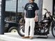 ��3����BLUE ROSE.308/�֥롼������.308�ۡ�Fade Wash Crew Neck Tee��ENJOY LIFE��/�ե����ɥ����å��奯�롼�ͥå�Tee�ɥ��󥸥祤�饤�աɡ�