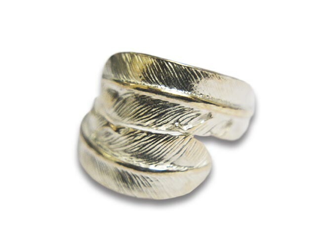 ��FIRST ARROW's/�ե������ȥ��������ۡ�Double Small Feather Ring/���֥륹�⡼��ե�������󥰡�(R-156)