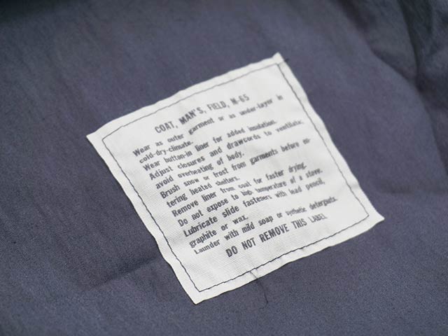 ��BUZZ RICKSON'S/�Х��ꥯ���󥺡ۡ�Type BLACK M-65/�����ץ֥�å�M-65��(BR15626)