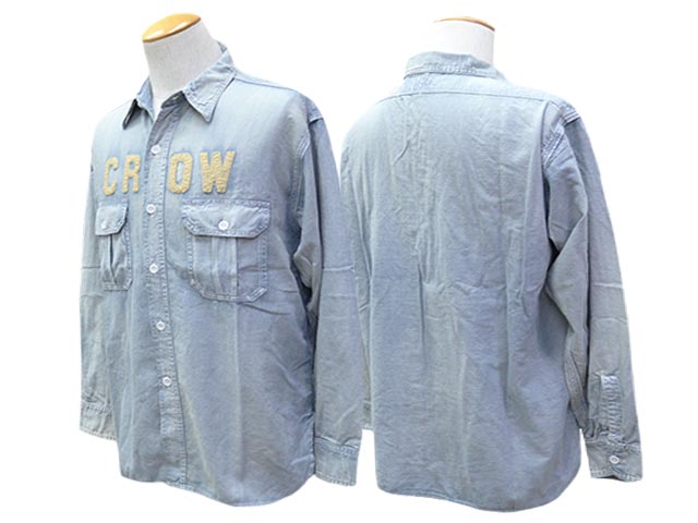 OLD CROW/ɥ2025SSCROW L/S Work Shirts/󥰥꡼֥ġ(OC5108)