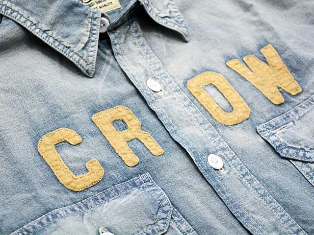 OLD CROW/ɥ2025SSCROW L/S Work Shirts/󥰥꡼֥ġ(OC5108)