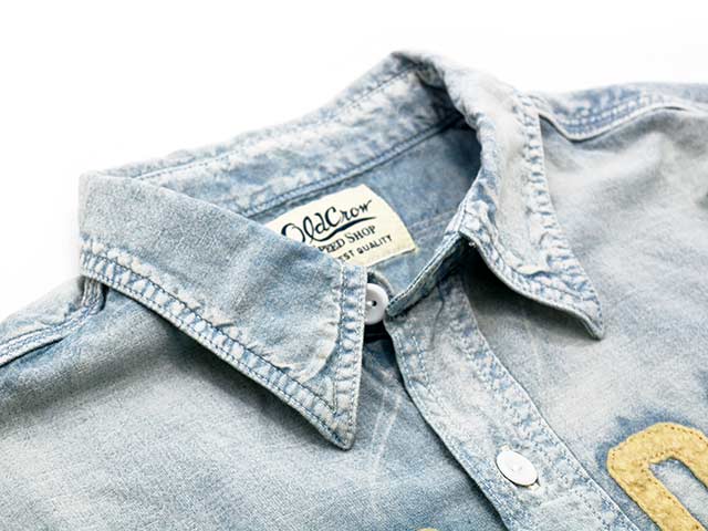 OLD CROW/ɥ2025SSCROW L/S Work Shirts/󥰥꡼֥ġ(OC5108)