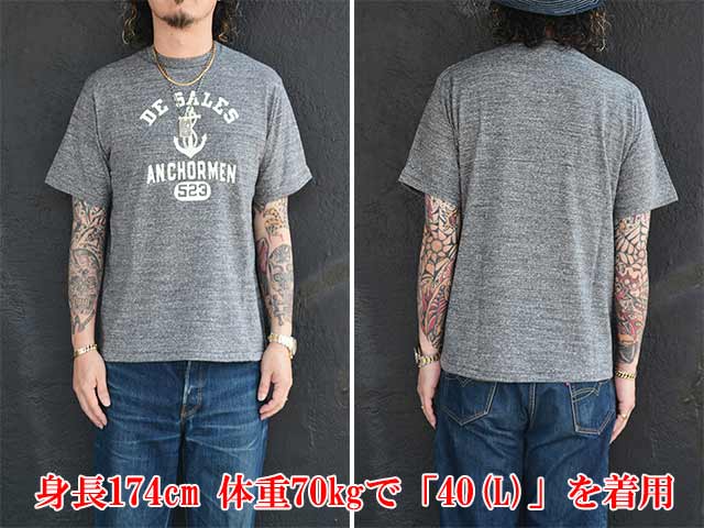 ��JELADO��ATHLETIC BRAND��/�����顼�ɡɥ�������å��֥��ɡɡ�2025MS��ANCHOR MEN Tee/���󥫡����Tee��(AB12239)