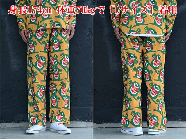 ��2����MONSTOR TIMES/��󥹥ȥ������ॺ��2025AW��I'm a Monstor Easy Pants/�����ॢ��󥹥ȥ����������ѥ�ġ�(25AW-MT-008)