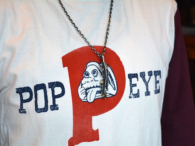 ��MAD CULT/�ޥåɥ���ȡۡ�MC Feather Pendant Top��Gold Melting&Rusty��/MC�ե������ڥ����ȥȥåסɥ�����ɥ��ƥ���&�饹�ƥ����ɡ�(PT-81-GM&Rus)