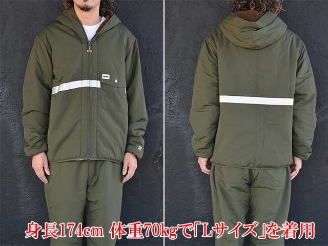 (30% OFF)��4����BLUCO/�֥륳��2025AW��Hooded Reflector Jacket/�ա��ǥåɥ�ե쥯�������㥱�åȡ�(157-31-047)
