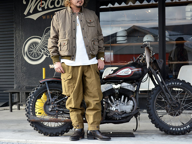 ��FREE WHEELERS/�ե꡼�ۥ����顼����2025FW��GROUND CREW TROUSERS/�����ɥ��롼�ȥ饦��������(2532001)