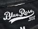 ��3����BLUE ROSE.308/�֥롼������.308�ۡ�Fade Wash Crew Neck Tee��Cursive Logo��/�ե����ɥ����å��奯�롼�ͥå�Tee�ɥ������֥����ɡ�