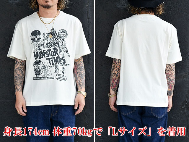 ��2����MONSTOR TIMES/��󥹥ȥ������ॺ��2026SS��MONSTOR SPECIAL1 S/S Tee/��󥹥ȥ����ڥ����1���硼�ȥ��꡼��Tee��(26SS-MT-014)