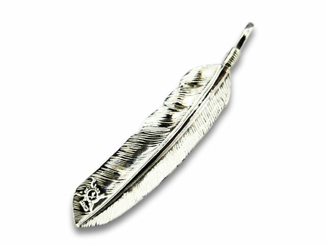 【美品】FIRST ARROW’S ハートフェザー L P-357R ハート付 FIRST ARROW's/ファーストアローズ】「Large Feather with Heart