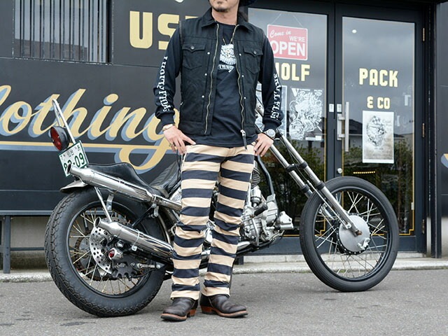 SKULL FLIGHT/スカルフライト】「Hard Pique Riders Club Zip Vest