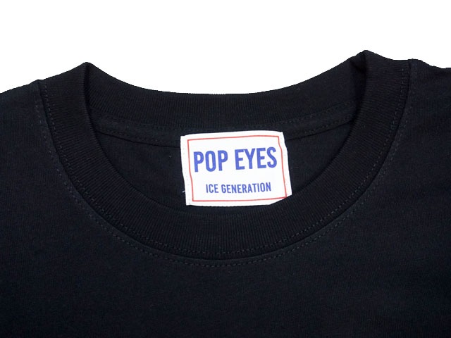 (50% OFF)��2����POP EYES/�ݥåץ�������2022AW��Easy Crew Neck L/S Tee��POP EYES GENERATION��/�����������롼�ͥå����󥰥��꡼��Tee�ɥݥåץ����������ͥ졼�����ɡ�(22AW-PPE-14)(UNCHANGING LOVE/��������󥸥󥰥��/MISTER X/�ߥ��������å���)