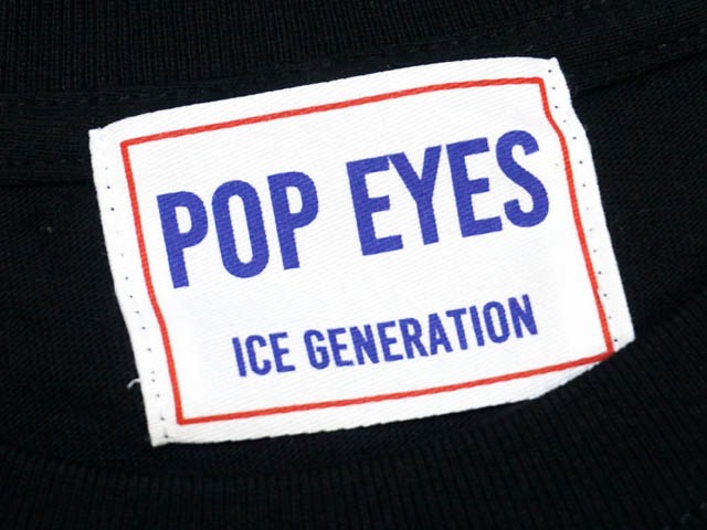 (50% OFF)��2����POP EYES/�ݥåץ�������2022AW��Easy Crew Neck L/S Tee��POP EYES GENERATION��/�����������롼�ͥå����󥰥��꡼��Tee�ɥݥåץ����������ͥ졼�����ɡ�(22AW-PPE-14)(UNCHANGING LOVE/��������󥸥󥰥��/MISTER X/�ߥ��������å���)