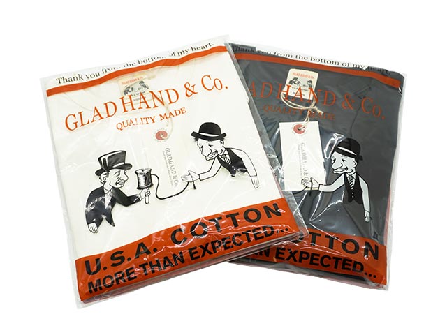 (30% OFF)��2����GLAD HAND/����åɥϥ�ɡۡ�Pack Tee��Heavy Weight Binder Neck S/S Tee��/�ѥå�Tee�ɥإӡ��������ȥХ�������ͥå����硼�ȥ��꡼��Tee�ɡ�(31)