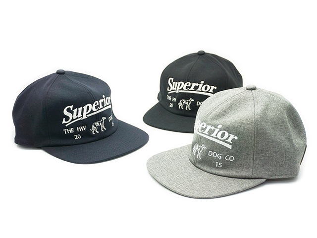 ��3����THE H.W.DOG&CO./�ɥå�����ɥ�����2024AW��Superior Logo Base Ball Cap/���ڥꥪ��������١����ܡ��륭��åס�(D-00961)