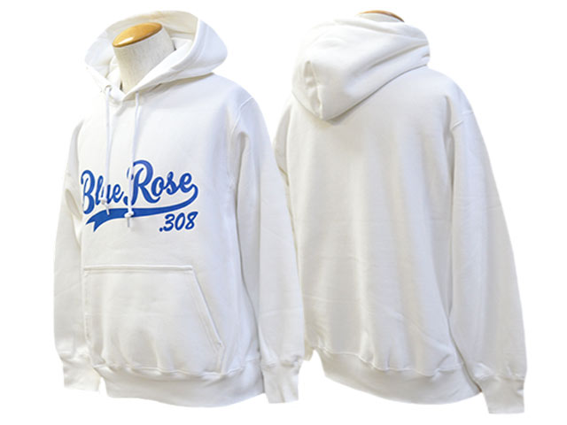 ��4����BLUE ROSE.308/�֥롼������.308�ۡ�12oz Heavy Weight Sweat Pullover Parka"Cursive Logo"/12���󥹥إӡ��������ȥ������åȥץ륪���С��ѡ�����"�������֥���"��