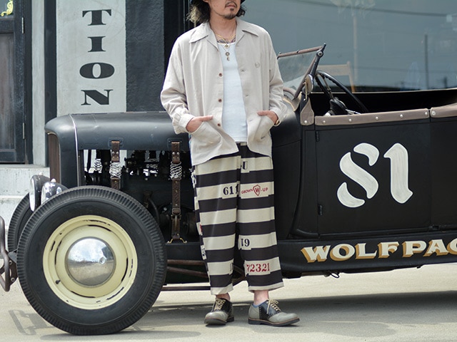 ��BY GLADHAND/�Х�����åɥϥ�ɡ�2025SS��Tropical L/S Back Panel Shirts/�ȥ��ԥ�����󥰥��꡼�֥Хå��ѥͥ륷��ġ�(BYGH5112)