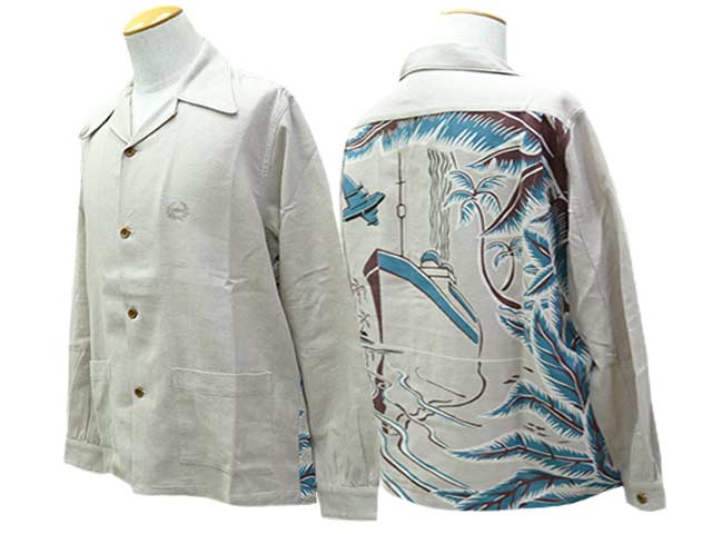 ��BY GLADHAND/�Х�����åɥϥ�ɡ�2025SS��Tropical L/S Back Panel Shirts/�ȥ��ԥ�����󥰥��꡼�֥Хå��ѥͥ륷��ġ�(BYGH5112)