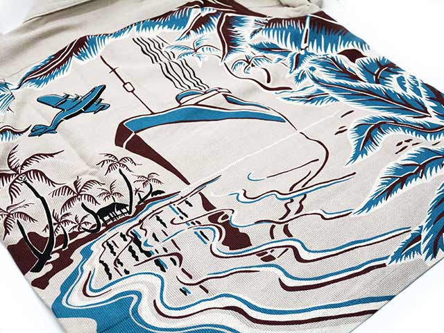 ��BY GLADHAND/�Х�����åɥϥ�ɡ�2025SS��Tropical L/S Back Panel Shirts/�ȥ��ԥ�����󥰥��꡼�֥Хå��ѥͥ륷��ġ�(BYGH5112)