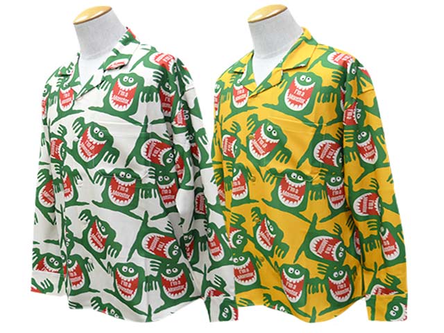 ��2����MONSTOR TIMES/��󥹥ȥ������ॺ��2025AW��I'm a MONSTOR L/S Shirts/�����ॢ��󥹥ȥ����󥰥��꡼�֥���ġ�(25AW-MT-007)