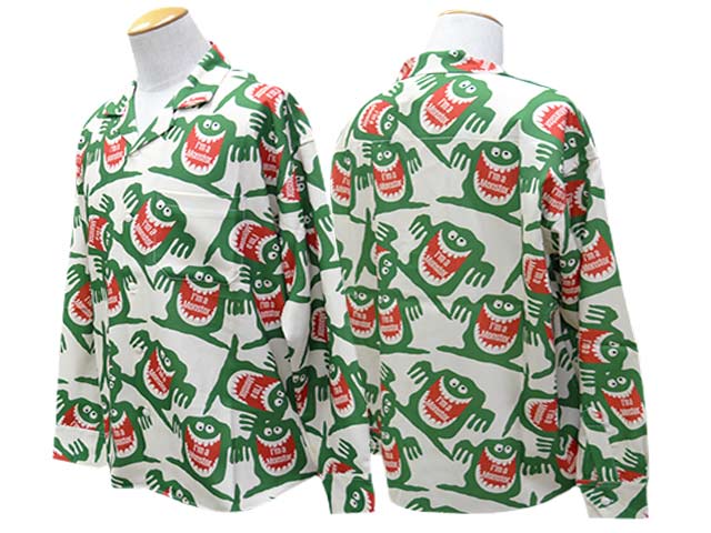 ��2����MONSTOR TIMES/��󥹥ȥ������ॺ��2025AW��I'm a MONSTOR L/S Shirts/�����ॢ��󥹥ȥ����󥰥��꡼�֥���ġ�(25AW-MT-007)