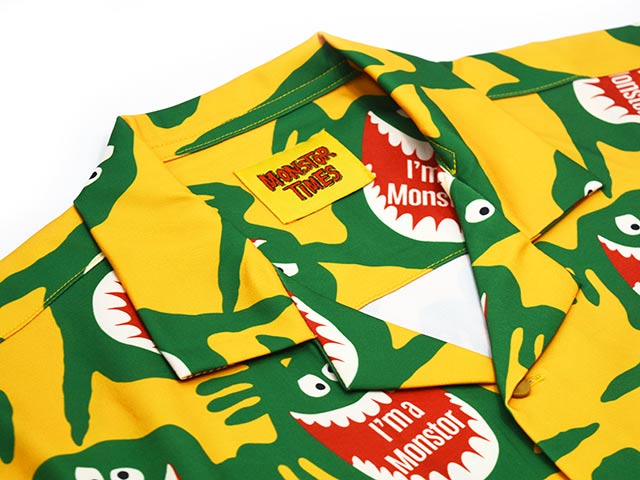 ��2����MONSTOR TIMES/��󥹥ȥ������ॺ��2025AW��I'm a MONSTOR L/S Shirts/�����ॢ��󥹥ȥ����󥰥��꡼�֥���ġ�(25AW-MT-007)