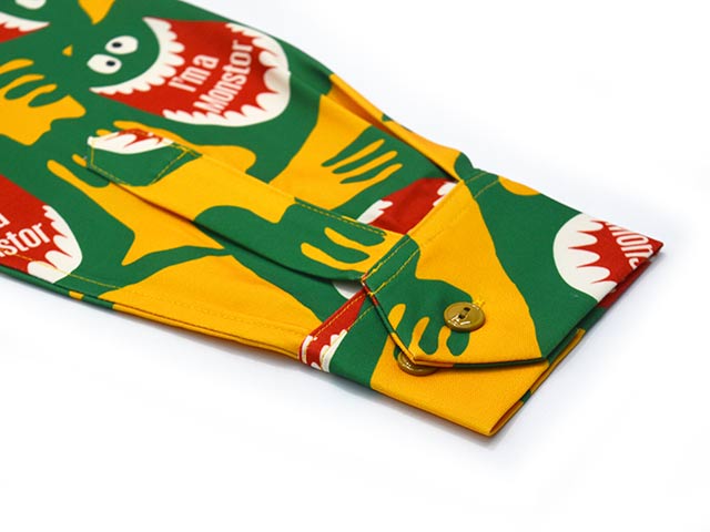 ��2����MONSTOR TIMES/��󥹥ȥ������ॺ��2025AW��I'm a MONSTOR L/S Shirts/�����ॢ��󥹥ȥ����󥰥��꡼�֥���ġ�(25AW-MT-007)