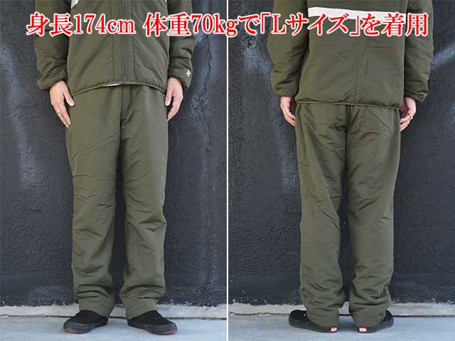 ��4����BLUCO/�֥륳��2025AW��Nylon Sheep Boa Pants/�ʥ����󥷡��ץܥ��ѥ�ġ�(157-41-046)