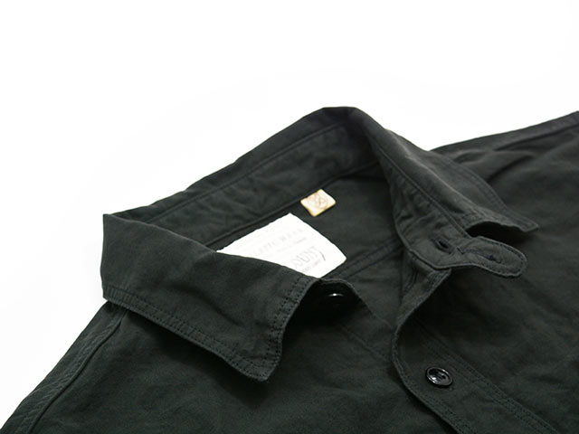 ��FULLCOUNT/�ե륫����ȡ�2026SS��20s Black Cotton Linen Farmers Shirt/20s�֥�å����åȥ��ͥ�ե����ޡ�������ġ�(4091L)