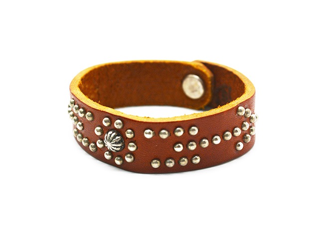 ��2����HTC(Hollywood Trading Company)/�������ƥ�������(�ϥꥦ�åɥȥ졼�ǥ��󥰥���ѥˡ�)�ۡ�Leather Studs Bracelet"Born&Arrow Umbrella��/�쥶�������å��֥쥹��åȡɥܡ���&����������֥��ɡ�