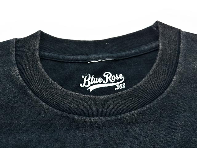 ��3����BLUE ROSE.308/�֥롼������.308�ۡ�Fade Wash Crew Neck Tee��Wheel 308��/�ե����ɥ����å��奯�롼�ͥå�Tee�ɥۥ�����308�ɡ�