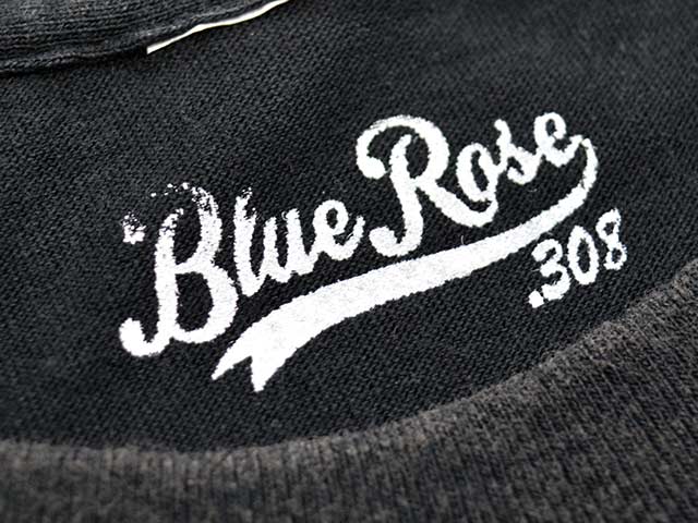 ��3����BLUE ROSE.308/�֥롼������.308�ۡ�Fade Wash Crew Neck Tee��Wheel 308��/�ե����ɥ����å��奯�롼�ͥå�Tee�ɥۥ�����308�ɡ�