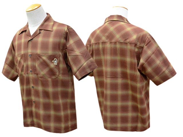 ��2����MONSTOR TIMES/��󥹥ȥ������ॺ��2026SS��MT BARUDEN Check S/S Shirt/MT�Х�ǥ�����å����硼�ȥ��꡼�֥���ġ�(26SS-MT-013)