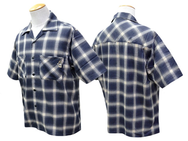 ��2����MONSTOR TIMES/��󥹥ȥ������ॺ��2026SS��MT BARUDEN Check S/S Shirt/MT�Х�ǥ�����å����硼�ȥ��꡼�֥���ġ�(26SS-MT-013)