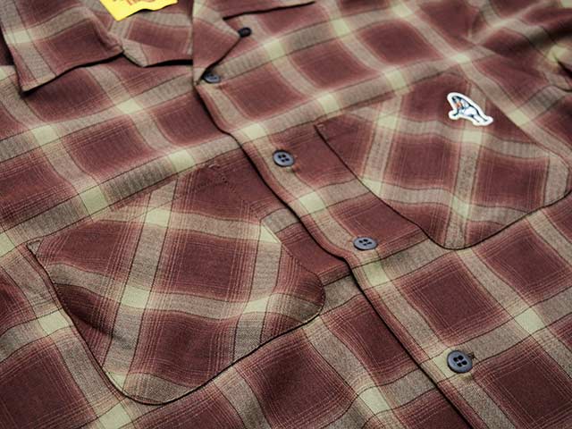 ��2����MONSTOR TIMES/��󥹥ȥ������ॺ��2026SS��MT BARUDEN Check S/S Shirt/MT�Х�ǥ�����å����硼�ȥ��꡼�֥���ġ�(26SS-MT-013)